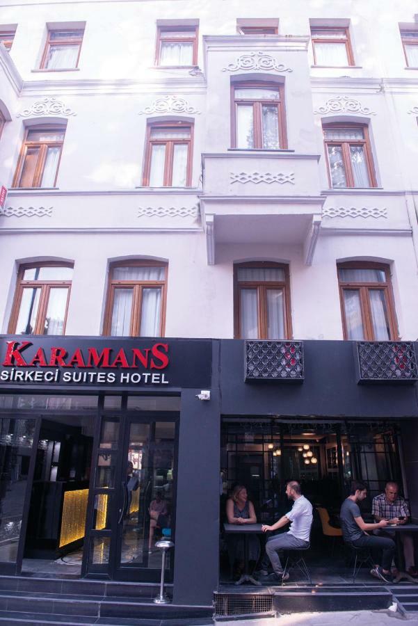 Karamans Sirkeci Suites Hotel Estambul Exterior foto