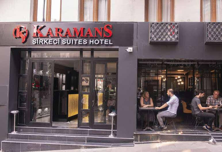 Karamans Sirkeci Suites Hotel Estambul Exterior foto